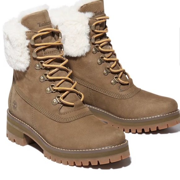Timberland Courmayeur Valley Snow Boot - Women's Size 7.5 M Waterproof AUTHENTIC - Picture 1 of 16